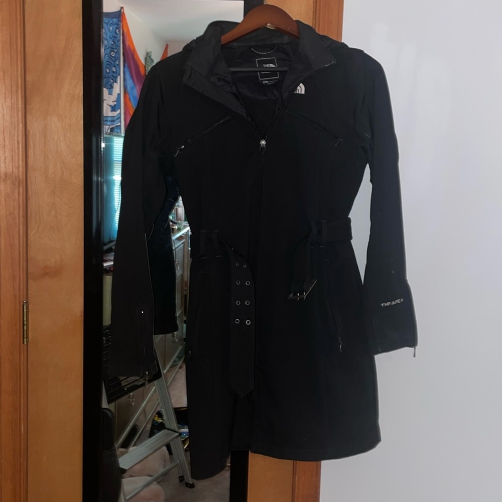 North Face warm rain jacket